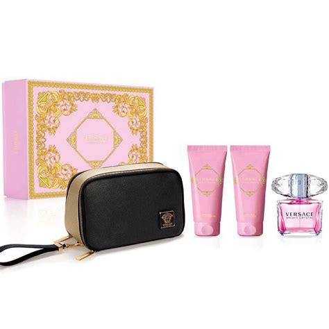 versace gift set women's|versace 4 piece gift set.